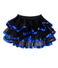 Tiered Chiffon Pettiskirt Blue