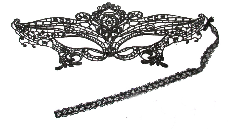 Embroidered Venice Masquerade Mask