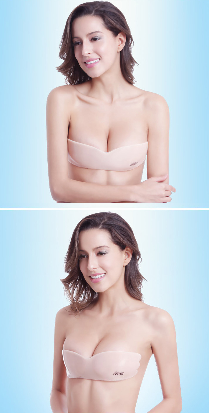 Self Adhesive Push Up One Piece Bra