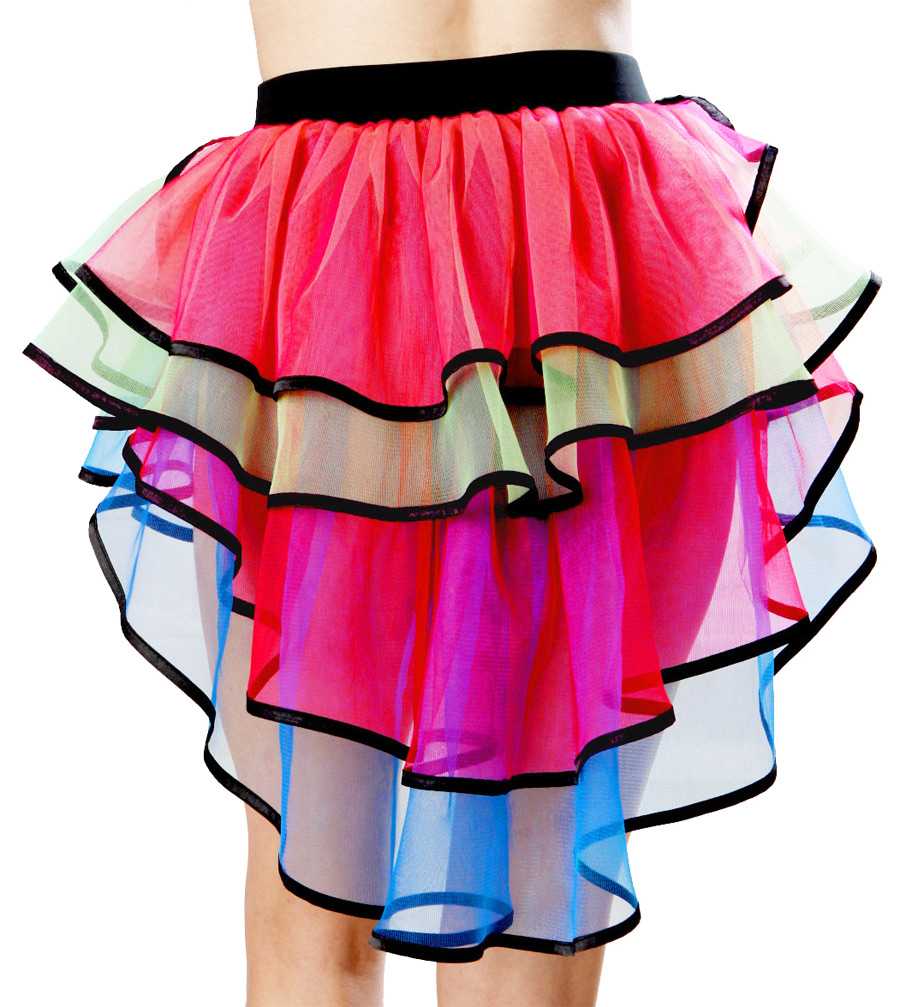 Colorful Layered Tutu Skirt