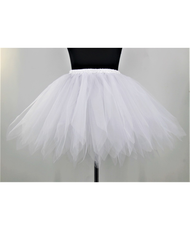 Mesh Tutu Pettiskirt White