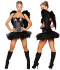 Naughty Dark Angel with Wings