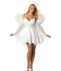 Charming Angel Costume With Wings