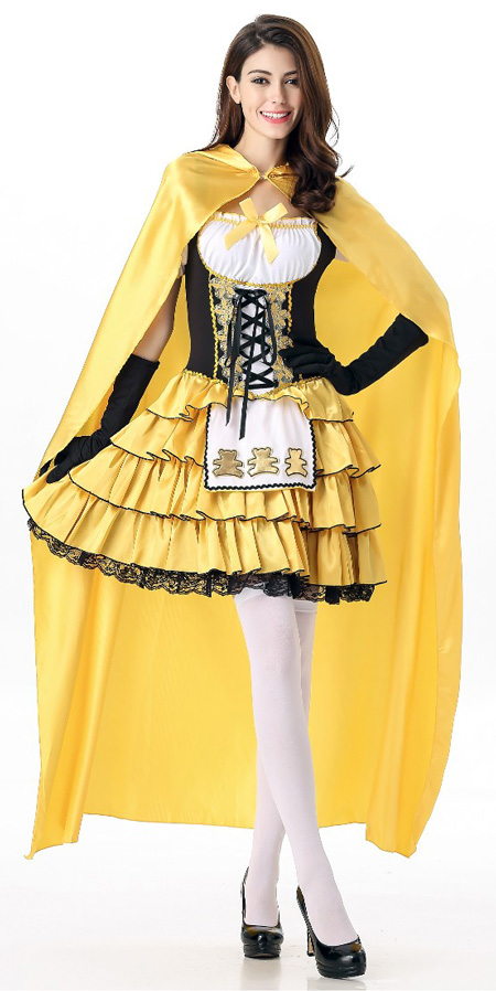 Yellow Riding Hood Costume