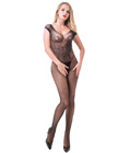 Fishnet Cap Sleeve Bodystocking