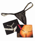 T Back Rhinestones G-string