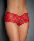 Criss Lace Panty Red