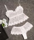 Lace Lingerie T Panty Nightwear White