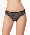 Leaves Lace Black Panty