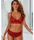 Heartless Romantic Bra Set Red