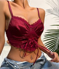 Burgundy Crop Top