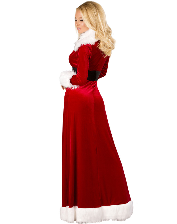 Sexy Miss Claus Robe Set