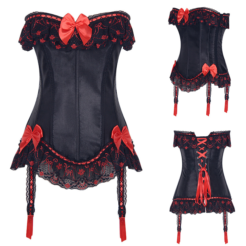 Rose Corset with Gater