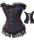 Gorgeous Lace Up Corset Set