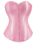 Satin Corset Pink