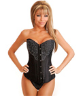 Rhinestone Burlesque Corset