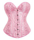 Floral Tapestry Corset Pink