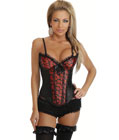 Hot Lips Burlesque Corset