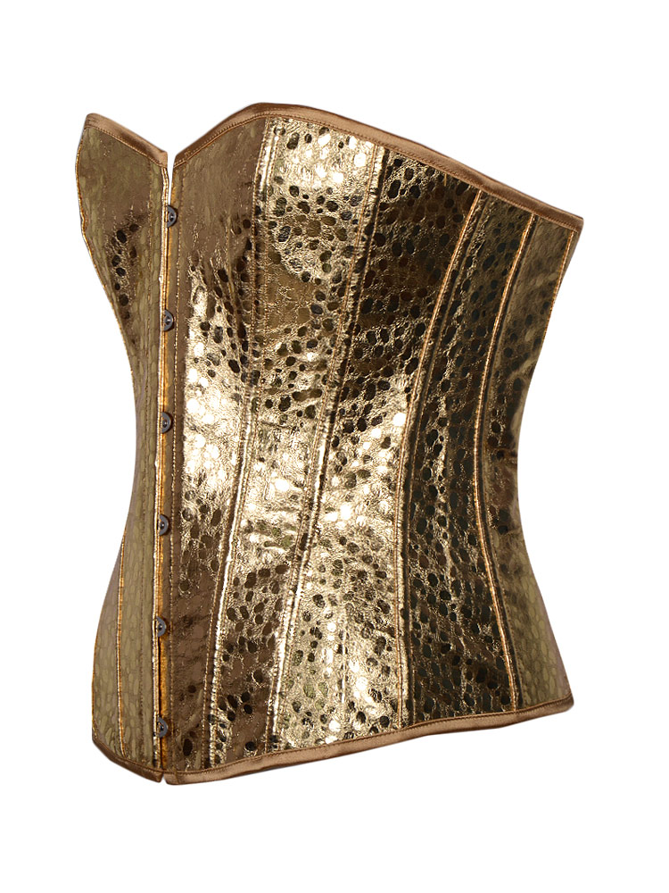 Golden Nugget Burlesque Corset