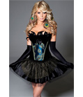 Peacock Princess Corset Set