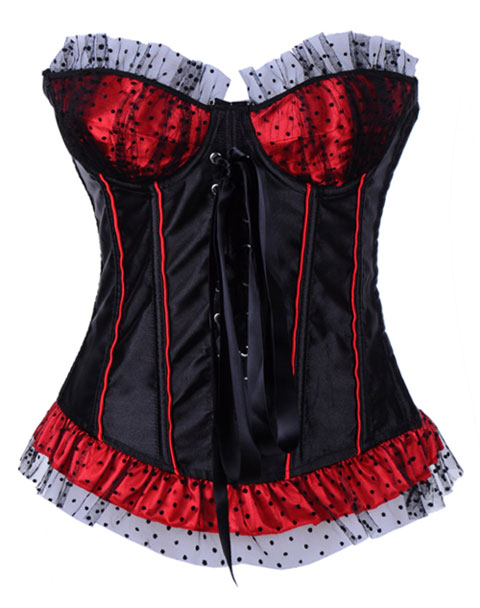 Lace-up Front Burlesque Corset