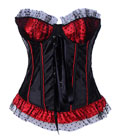 Lace-up Front Burlesque Corset