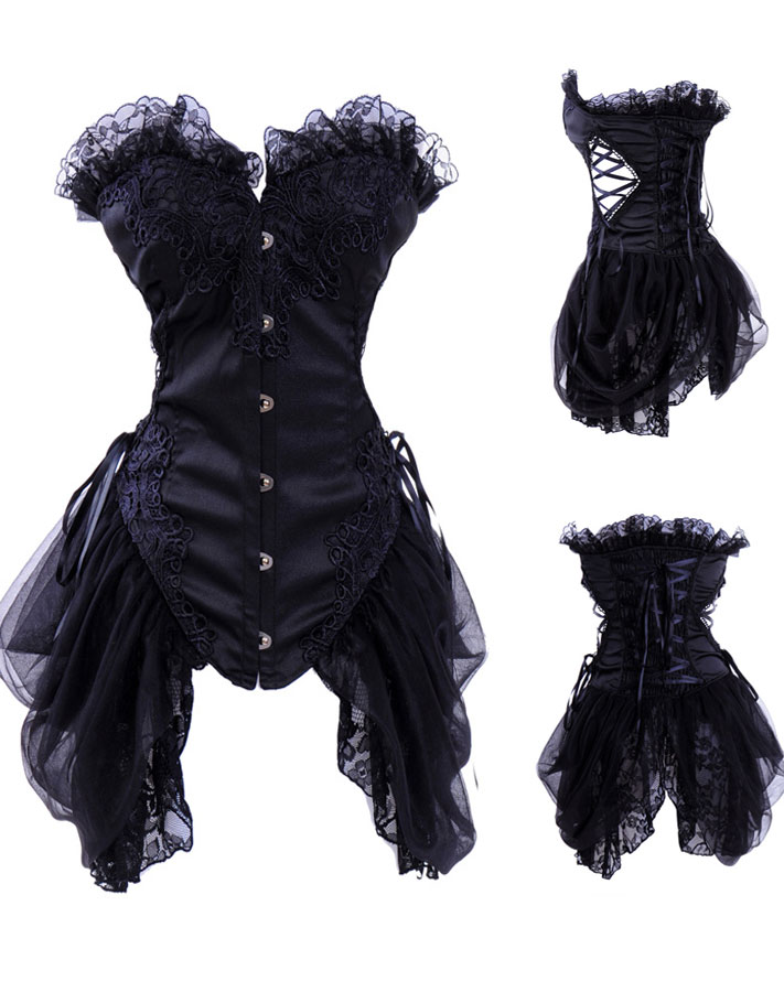 Burlesque Black Bustier