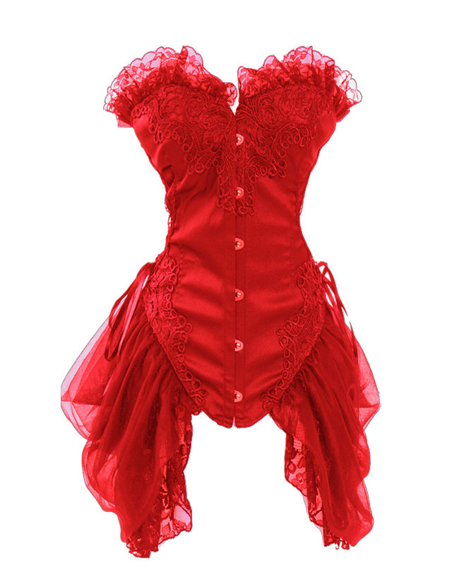 Burlesque Red Bustier