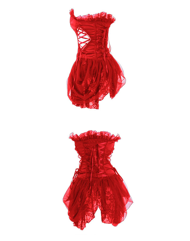 Burlesque Red Bustier