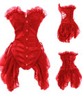 Burlesque Red Bustier