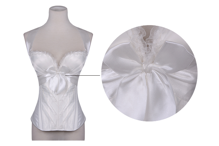 Delectable Sweetheart Overbust Corset White Delectable Sweetheart Overbust Corset White