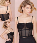 Mesh Up Bustier