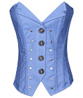 Denim Tuxedo Corset