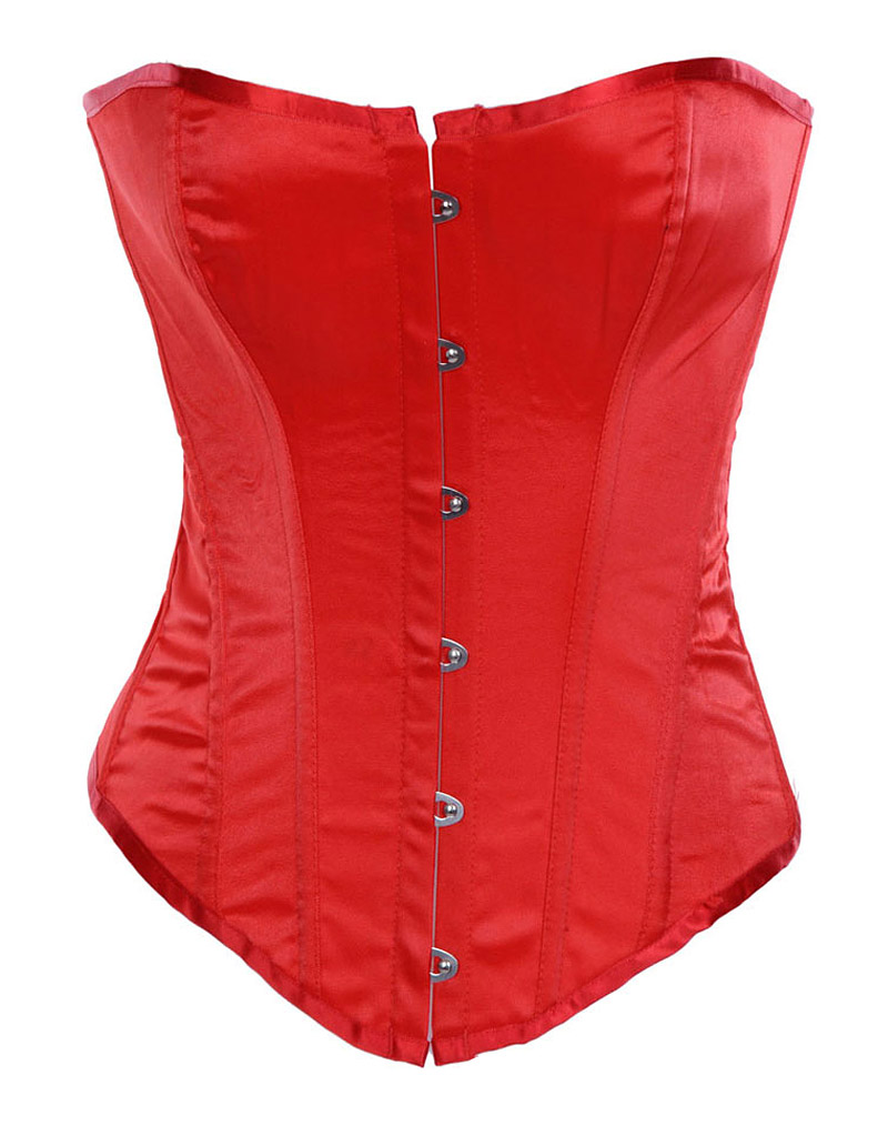 Classic Overbust Corset Red