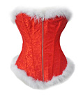 Brocade Santa Corset