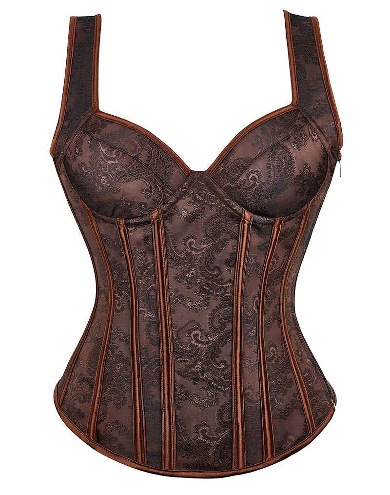 Brocade Strap Corset