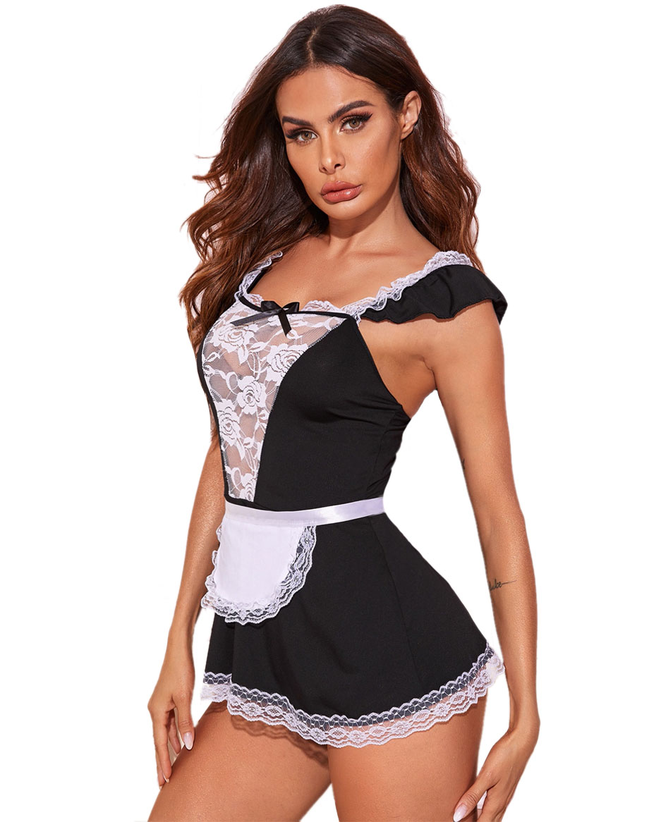 French Maid Lingerie Costume