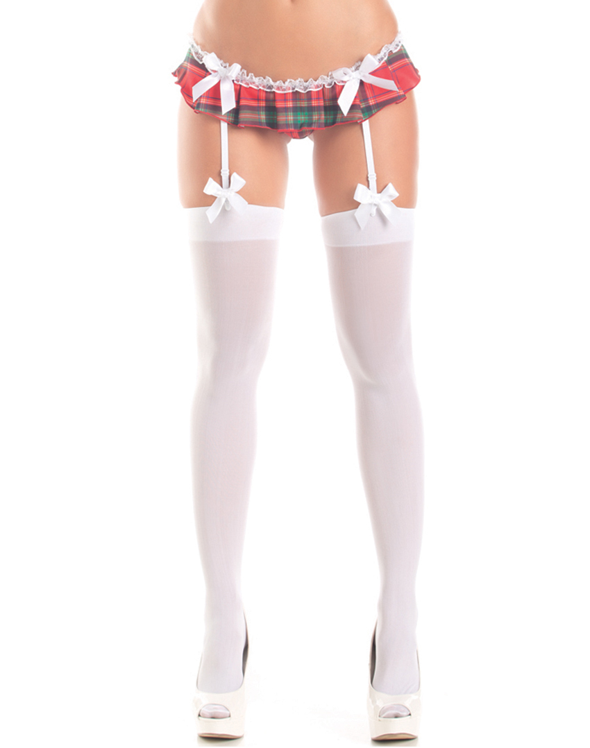 Crotchless School Girl Skirtini Red