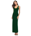 Solid Maxi Dress Green