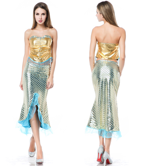 Adult Mermaid Long Dress