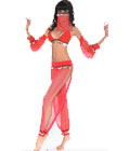Arabian Dancing Girl Red