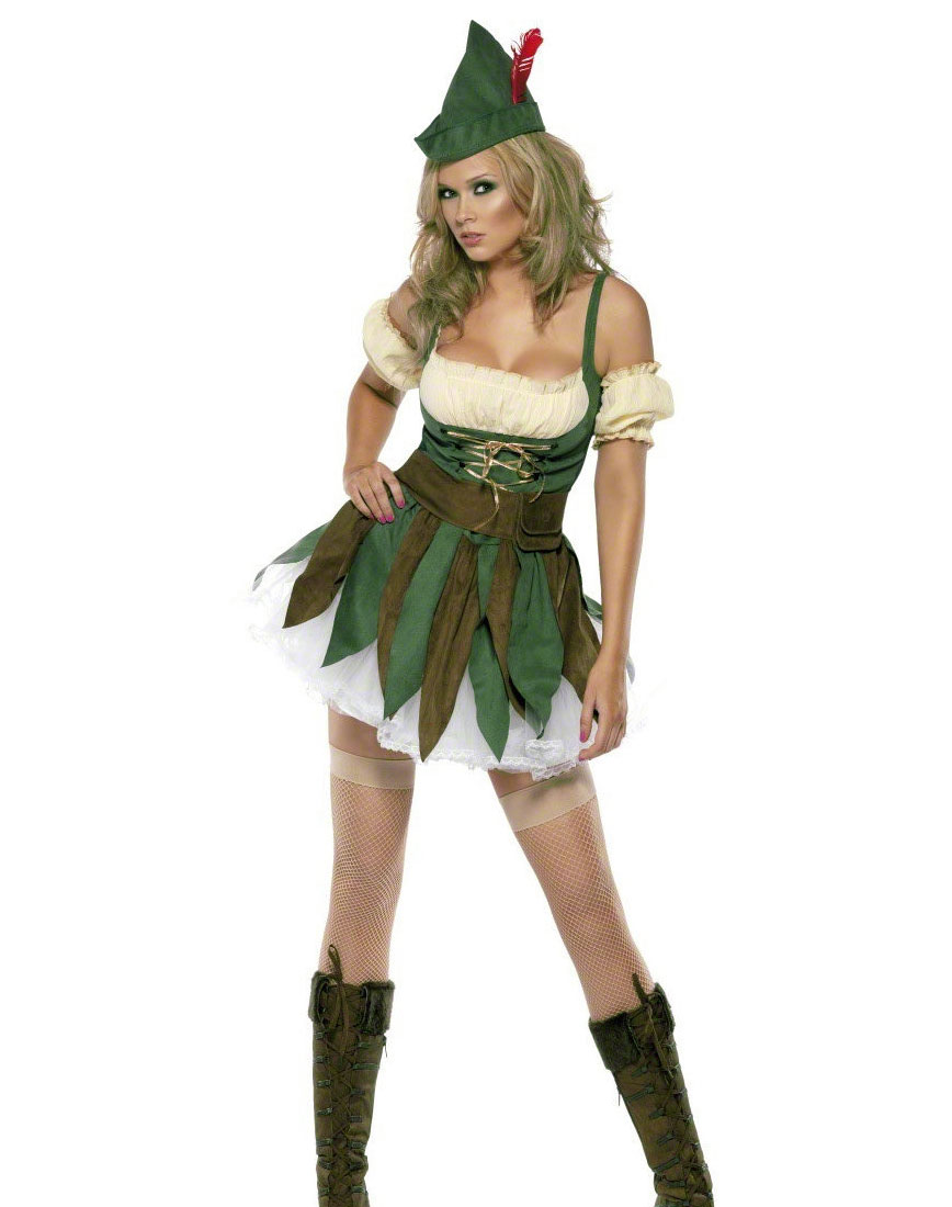 Feisty Outlaw Robin Hood Costume