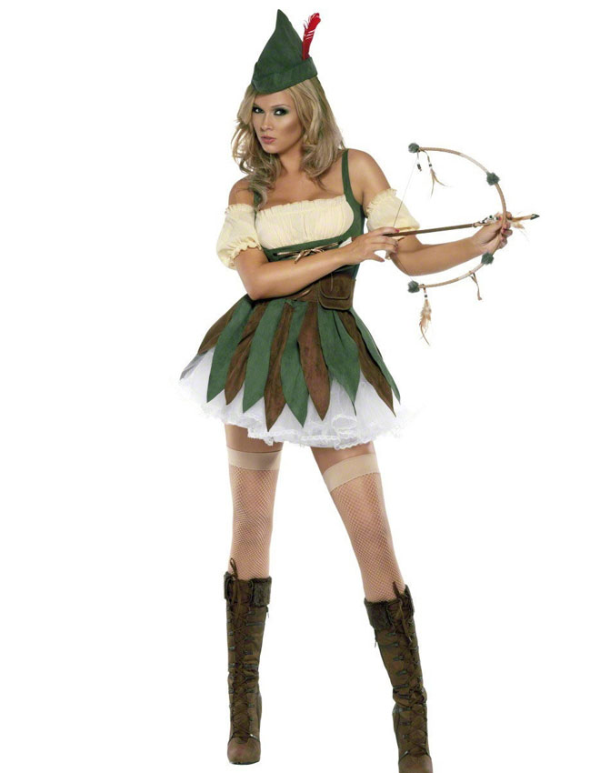 Feisty Outlaw Robin Hood Costume