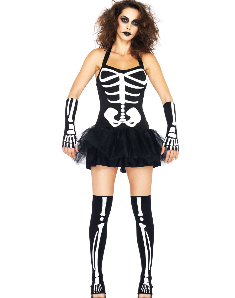 Sexy Undead Skeleton Costume