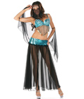 Arabian Sequined Dancer Costume Black