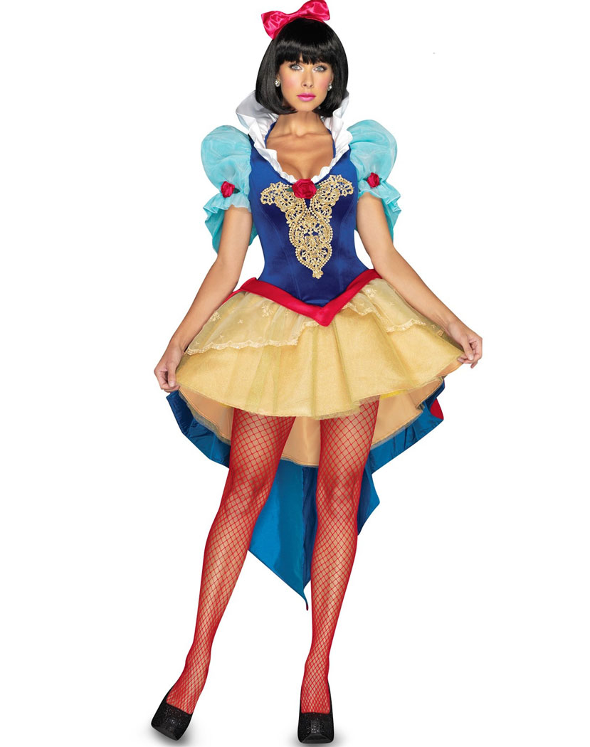 Elegant Fairytale Snow White Adult Costume