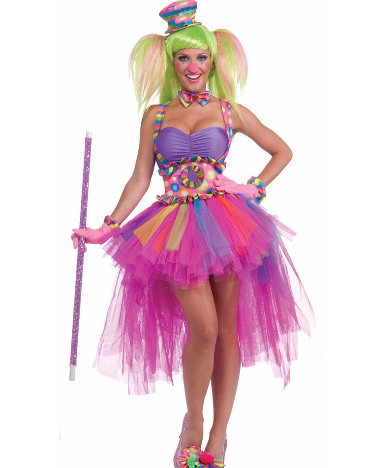 Tutu Lulu Clown Adult Costume