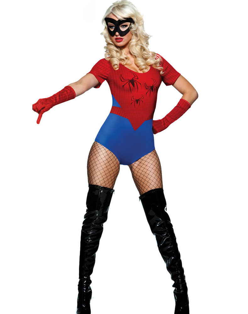 Sexy Spider Girl Costume