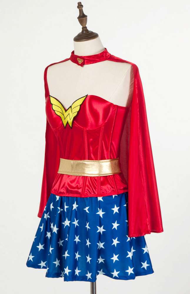 Wonder Woman Corset Costume