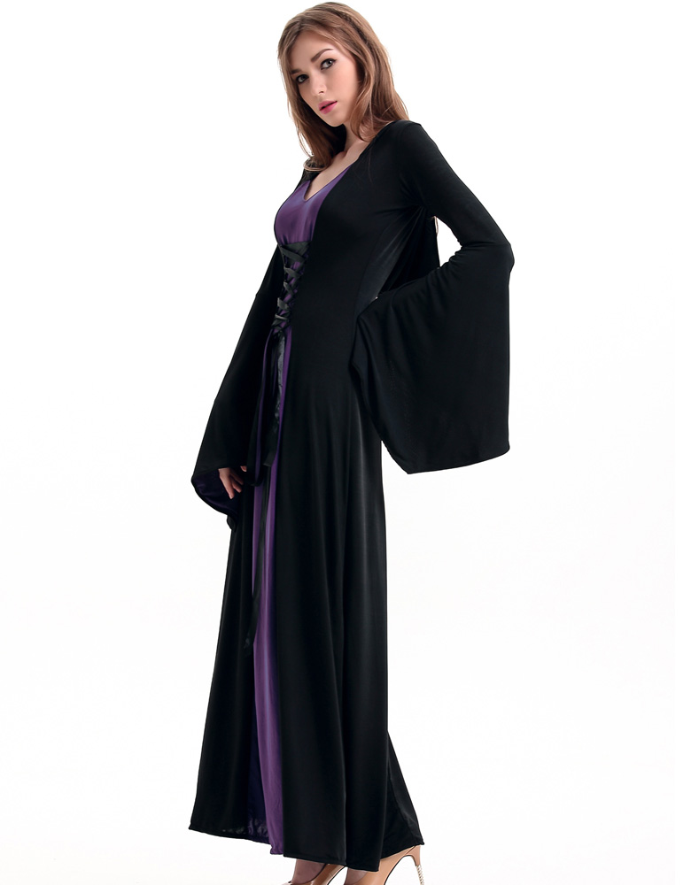 Hooded Robe Costume Purple